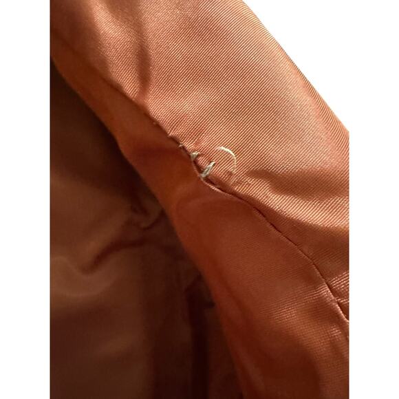 VTG Cropped Faux Fur (?) Jacket Ladies IWGWU Garment Workers Union Winter READ - Picture 10 of 11